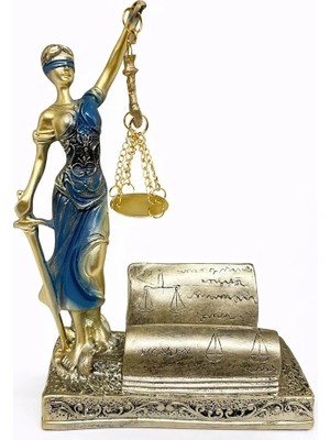 Mulvxkrg KRG02 Polyester Kartvizitli Adalet Figürü ALK4426 (Mulvix)