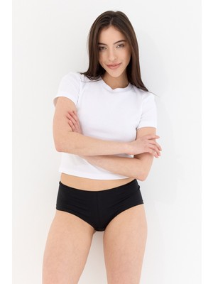 Naphor Air Siyah Boyshort Külot