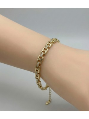 Xuping Taşlı Gold Bileklik