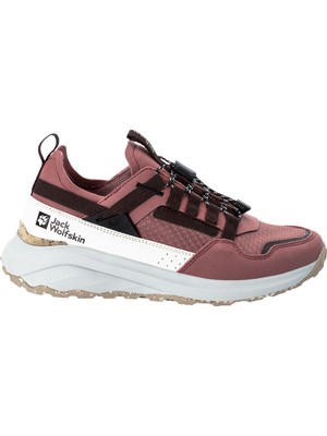 Jack Wolfskin Dromoventure Athletic Low Kadın Yeşil Outdoor Ayakkabı
