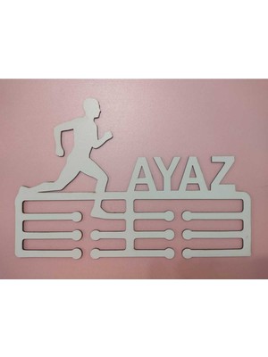 Normadia Kişiye Özel Atletizm Temalı Madalya Askılığı Duvar Dekoru, Şık ve Fonksiyonel