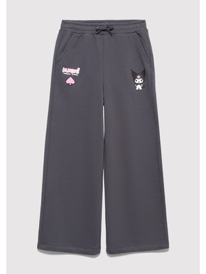 Mavi Kuromi Baskılı Antrasit Eşofman Altı 7010056-85309