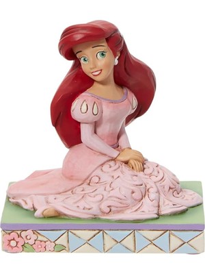 Astera Küçük Deniz Kızı - Ariel Oturan Poz Figürü 8,5 Cm, Reçine