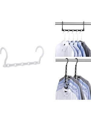 Normadia Çok Işlevli Katlanabilir 5 Delikli Askı Düzenleyici Organizer, Pratik ve Şık