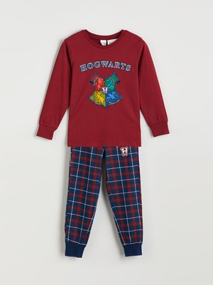 Lc Waikiki Yeni Sezon Bisiklet Yaka Harry Potter Baskılı Erkek Çocuk Pijama Takımı