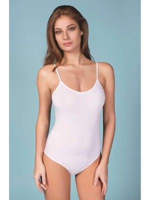 Giyim Berrak Kadın Ip Askı Çıtçıtlı Badi 2081