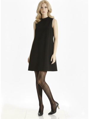 Giyim Vog Jakarlı Desenli Külotlu 701 Siyah S-M