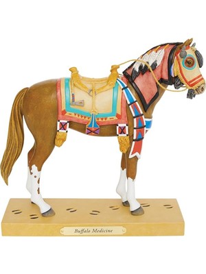 Astera Boyalı Midilli Yolu Figür Çok Renkli 20 cm Reçine