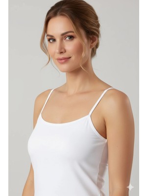 Giyim Şahinler Ip Askılı Düz Atlet B001