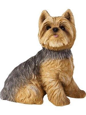 Astera Yorkshire Terrier Obje, Küçük Boy, Çok Renkli 5 x 7 x 4 cm Reçine