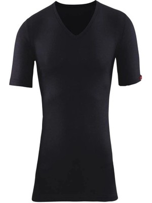 Giyim Bsm Unisex V Yaka Kısa Kol Termal Body 10303