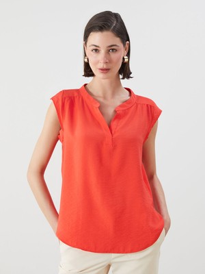 Lc Waikiki Yeni Sezon Kaçık Yaka Bluz