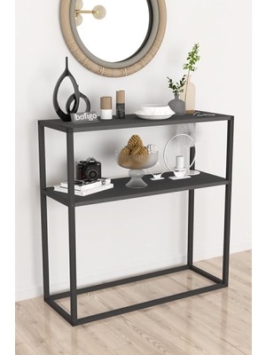 Normadia Metal Ayaklı Dekoratif Raflı Dresuar, Şık ve Modern Tasarım