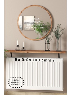 Normadia Atlantik Çam Petek Üstü Tak Çıkar Raf 100 Cm, Şık ve Pratik Tasarım