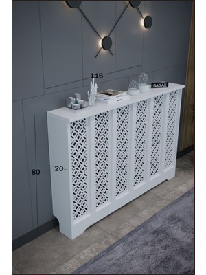 Normadia Şık ve Fonksiyonel 116CM Petek Kaplama Dresuar, Çok Amaçlı Mobilya Tasarımı