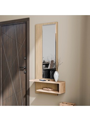 Normadia Şık 6003 Line Duvar Aynası, Sağ Sepet, Modern Tasarım