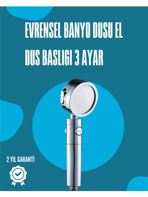 Kyops Su Tasarruflu ve Kolay Kurulumlu El Duş Başlığı – Yüksek Performans - Lisinya