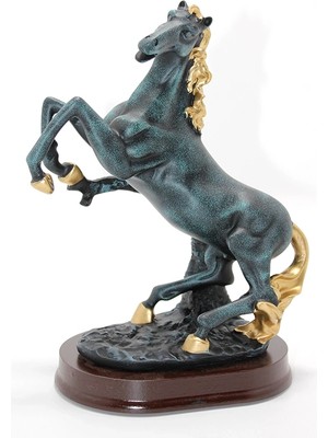 E-Woman Polyester Şahlanmış At Figürü  ALK1625 - Lisinya