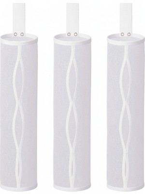 E-Woman 3 Adet Dolap Içi Asılabilir File Çamaşır Filesi – Pratik ve Düzenli Saklama Çözümü - Lisinya