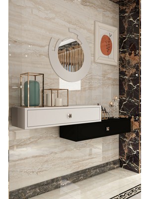 Normadia Ikili Duvara Monte Bard Dresuar, Şık ve Pratik Saklama Çözümü