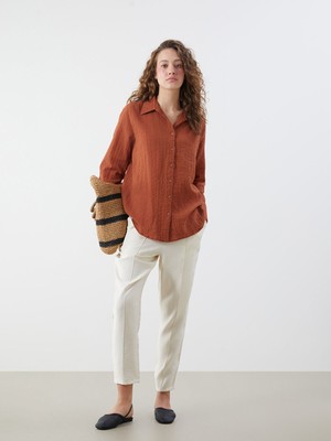 Lc Waikiki Yeni Sezon Beli Lastikli Modal Karışımlı Kadın Pantolon