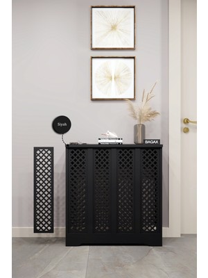 Normadia Siyah Perge Model Dresuar, Petek Kaplama, Iç 76 Cm, Dış 80 cm