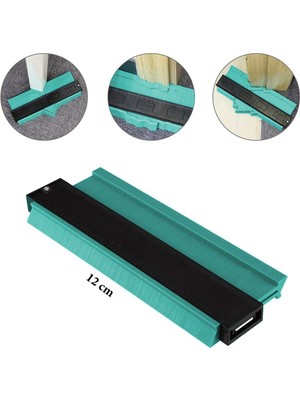 TrentCo Şekil Profil Kontür Ölçer Kalıp Çıkarma Aparatı  12 cm - Lisinya