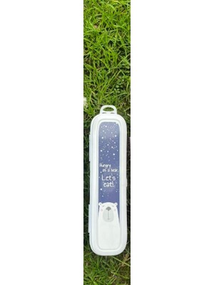 E-Woman Beyaz Multi Renkli Kapaklı Kalemlik Kutusu -Çanta Içi Saklama - Diş Fırçası - Makyaj Fırçası Kutu - Lisinya