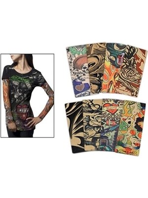 TrentCo Tattoo Sleeves Giyilebilir Dövmeler - Lisinya