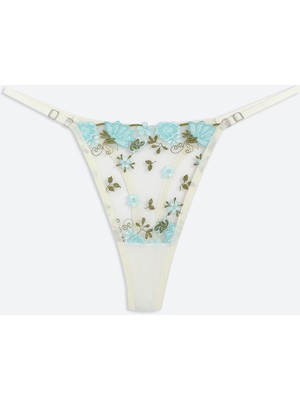 Lc Waikiki Yeni Sezon Çiçekli Fantezi Tanga Külot