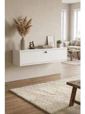 Normadia Modern 80 cm Tek Kapaklı Dresuar, Şık Antre ve Hol Dekorasyonu