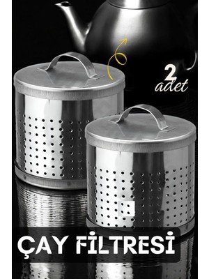 TrentCo Çay Filtresi Bitki Çayı Filtresi Metal - Lisinya