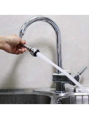 Kyops 2 Fonksiyonlu Esnek Musluk Başlığı Tasarruflu Perlatör - Lisinya