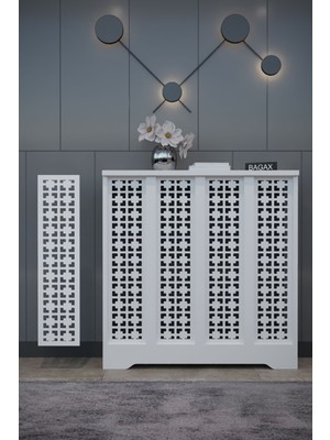 Normadia Beyaz Truva Model Dresuar, Petek Kaplama, Iç Ölçü 76 Cm, Dış Ölçü 80 cm