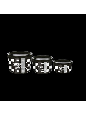 Hatıra Kutusu Saklama Kabı 3 Boy Iç Içe Geçmeli Kolay Saklanır Yer Tutmaz- (360-800-1400ML) - Lisinya