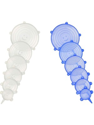 Hatıra Kutusu Tazeliği Koruyan 6 Lı Silikon Strech Kapaklar - Lisinya