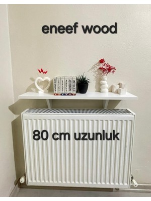 Normadia Şık ve Fonksiyonel 80X15 cm Petek Üstü Raf, Pratik Depolama Çözümü