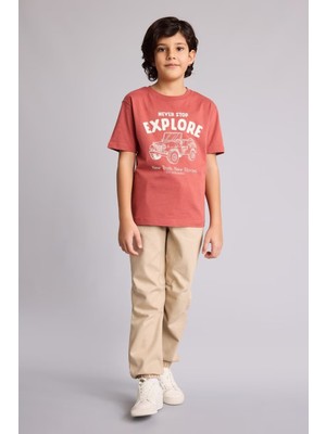 Defacto Erkek Çocuk Kanvas Pantolon B6713A8/BG732