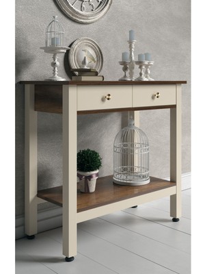 Normadia Viole 2 Çekmeceli Dekoratif Dresuar, Şık ve Pratik Tasarım