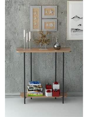 Normadia Modern Çok Amaçlı Çam Konsol ve Raf, Şık ve Kullanışlı Tasarım