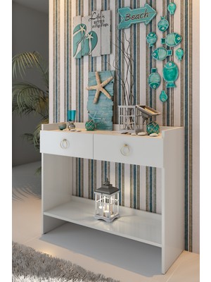 Normadia Şık 2 Kapaklı Dekoratif Dresuar, 70X35 Cm, Modern ve Işlevsel Tasarım