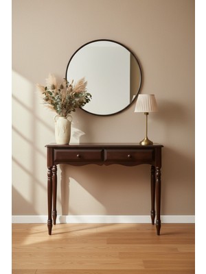 Normadia Ahşap Makyaj Masası, Masif Ayaklar, Renk Değiştirilebilir, Şık Tasarım