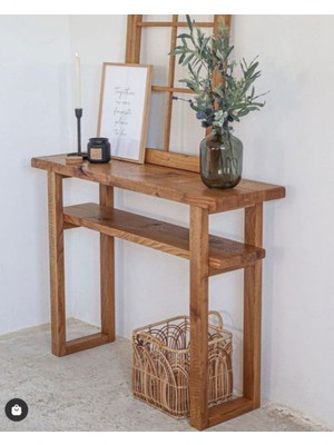 Normadia El Yapımı Şık Ahşap Dresuar, Doğal ve Dayanıklı Tasarım