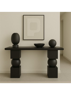 Normadia Modern El Yapımı Masif Ceviz Dresuar, Şık ve Minimal Tasarım