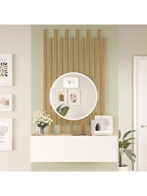 Normadia Şık ve Dayanıklı Ahşap Aynalı Dresuar Seti, Modern Tasarım, Kolay Kullanım