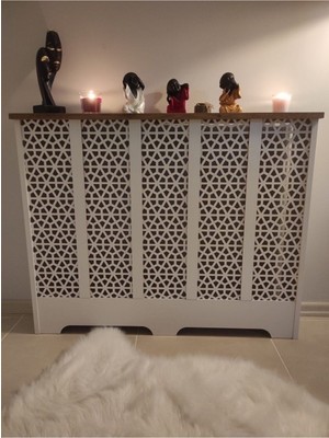 Normadia Şık ve Şeffaf Petek Önü Kaplama, Dekoratif 156 Lık Dresuar Tarzı