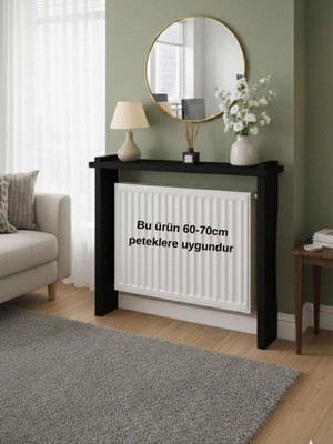 Normadia Beyaz Petek Üzeri Geçmeli Dresuar, Vidasız Kurulum, 80 cm