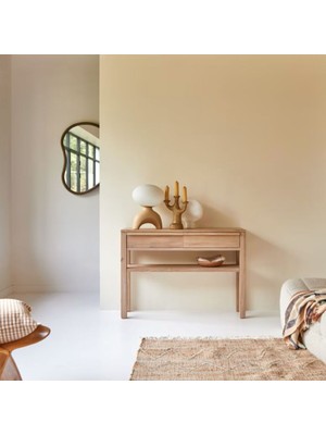 Normadia Ahşap Konsol Sehpa, Şık ve Dayanıklı Ev Dekorasyonu Parçası