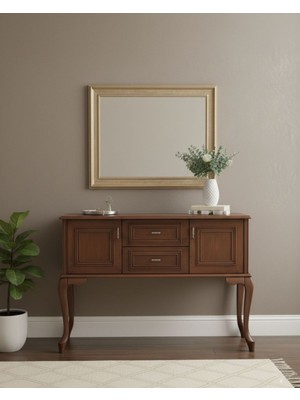 Normadia 120 cm Ceviz Belora Konsol Dresuar Şık ve Modern Tasarım