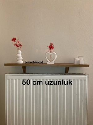 Normadia Şık Petek Üstü Raf 50X15 Atlantik Çam, Dekoratif ve Kullanışlı Tasarım